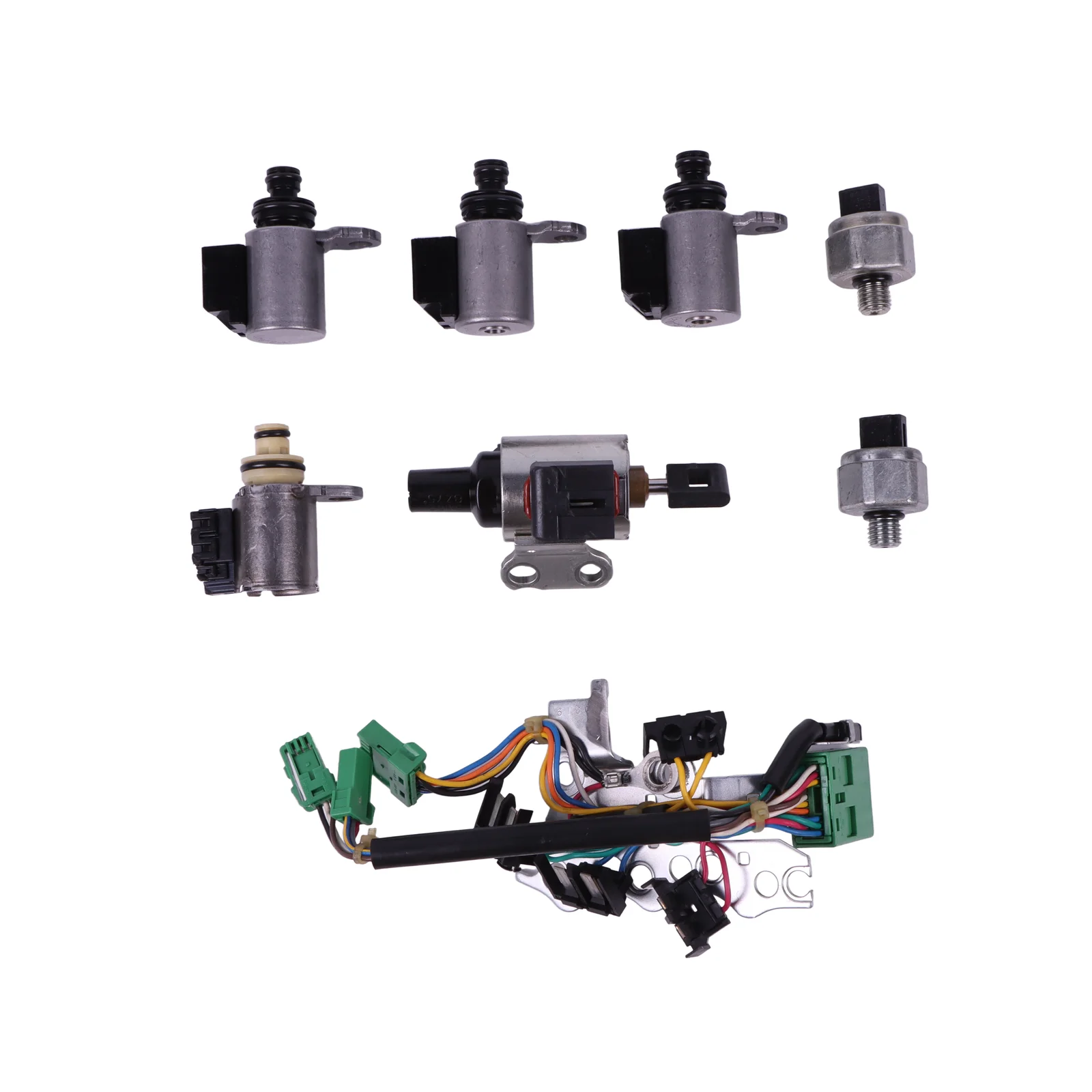 33446-JF011 JF011E RE0F10A F1CJA CVT Kit de solenóides do corpo da válvula de transmissão para Nissan Altima Sentra Dodge com 6 meses de garantia