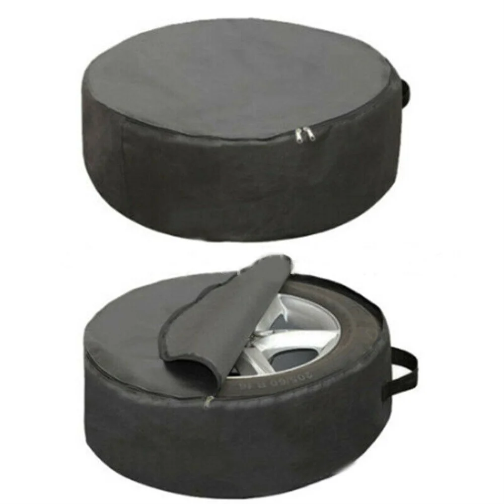 

24.8*8.2" Car Spare Tire Wheel Protecti Cover Storage Bag Carry Tote For Accessories