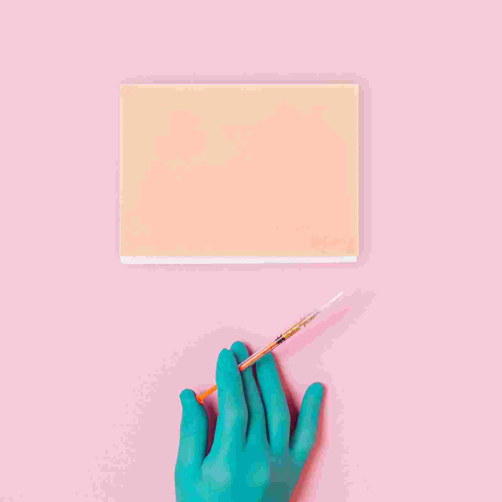 Verpleegkundige Student Oefen Huid Injectie Module Onderwijsmodel met Spons Training Pad