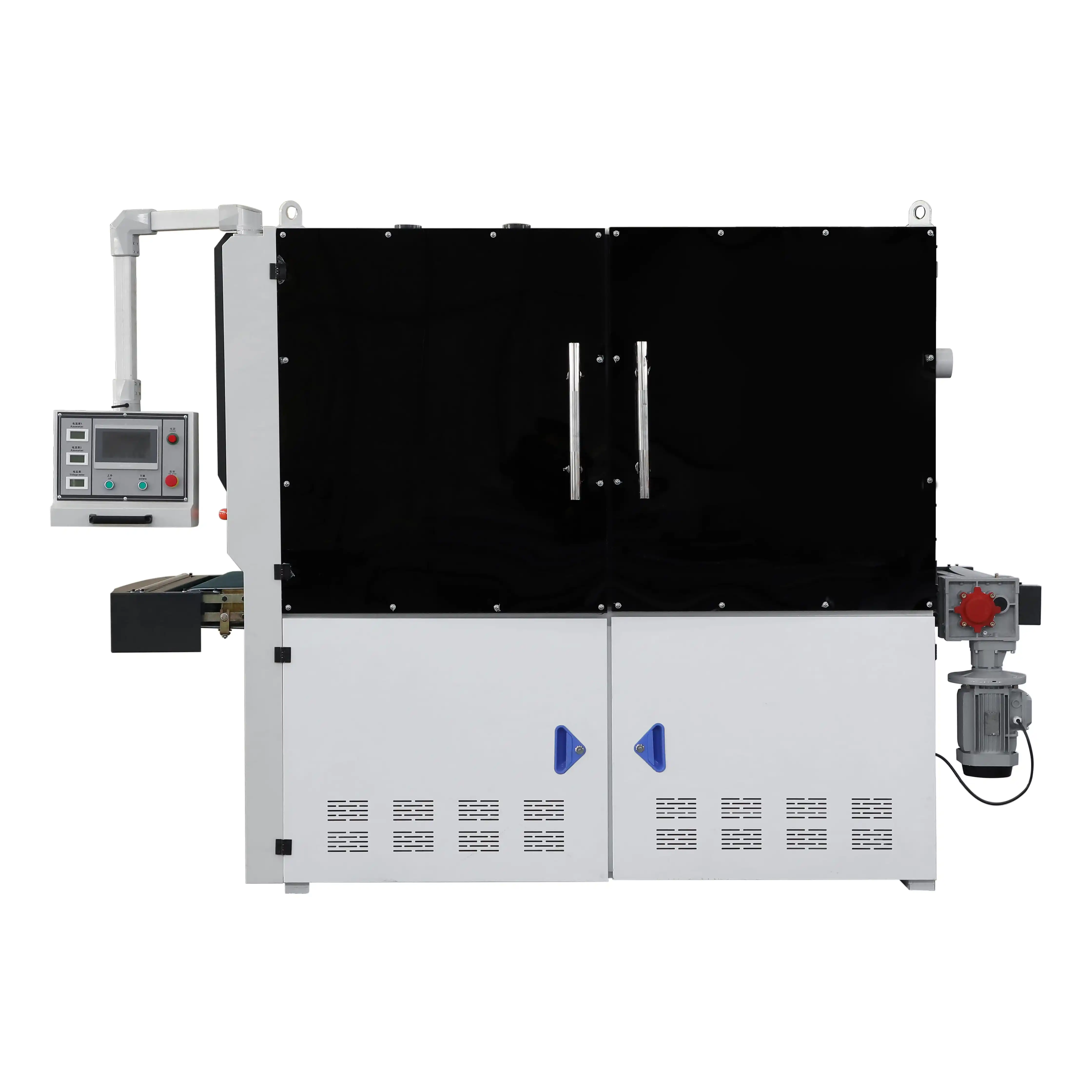 Industrial Automatic Rotary Motor Heavy Metal Sanding Machine Wide Belt Deburring Polishing Machine Carbon Steel Sheet