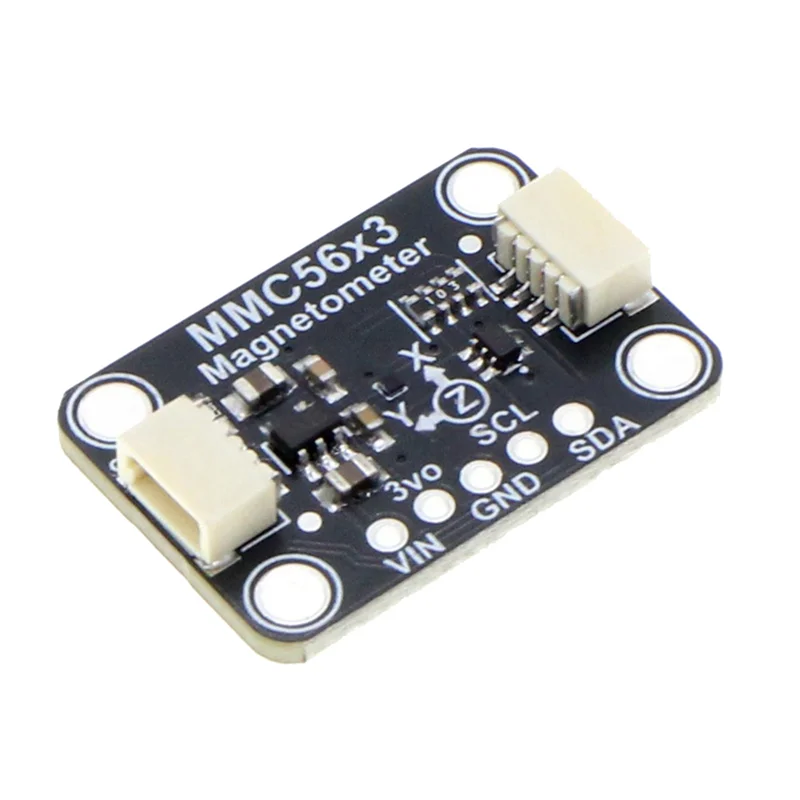 ABZS High Sensitivity For STEMMA QT/Qwiic Interface Triaxial Magnetometer Module- MMC5603