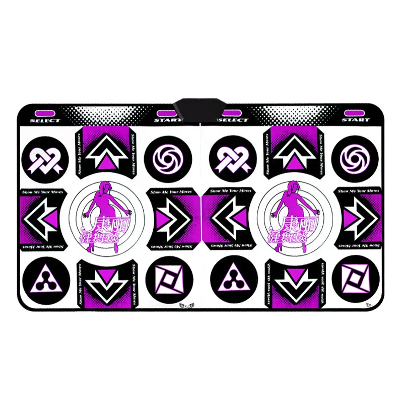 2.4G Wireless (non-infrared Induction) Double TV Computer Dual-purpose Somatosensory Game Dance Blanket