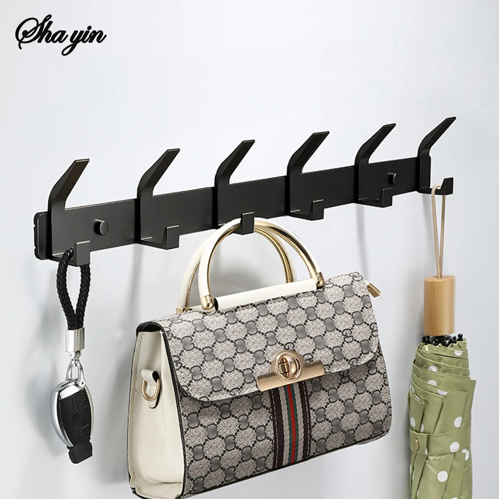 Easy Installation Door Hook-Strong Metal Coat Rack, Suitable for Clothes, Hats and Bags-Space Saving Design, Suitable for Bedroo