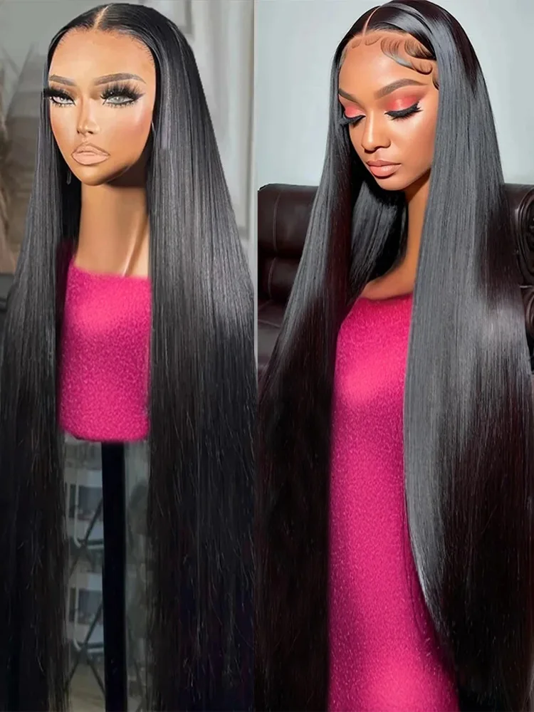 

Glueless Wigs Straight 7x5 Lace Frontal Human Hair Wig For Women Ready To Wear Preplucked 13x4 Lace Frontal Wigs Pre Cut No Glue