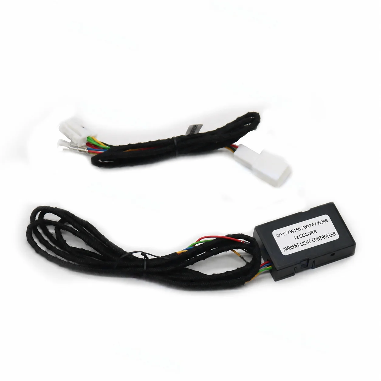 メルセデス・ベンツ-w205、x253、w213、w117、w176、w222、x156、w177-向け-rgb-led-アンビエントライト-コネクター制御ボックス-3-12-64色-モジュール
