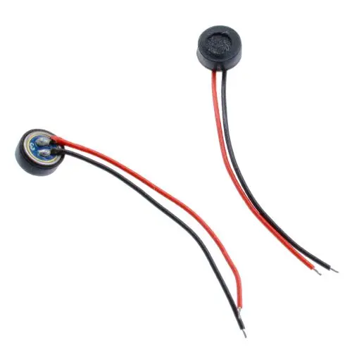 5 Stück/Lot 4*1,5mm Elektret-Kondensatormikrofon MIC-Kapsel 2 Anschlüsse W – Detail 4