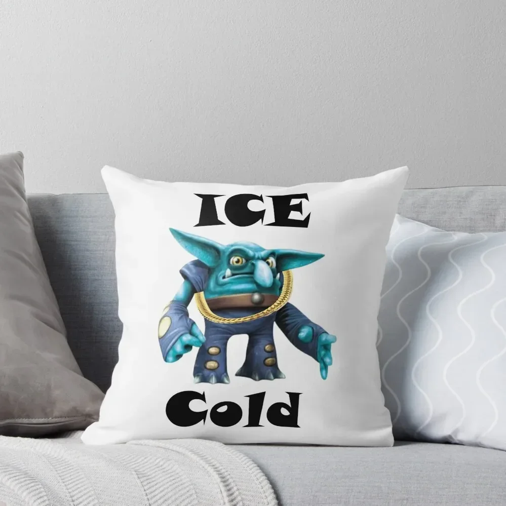 

ice cold chill bill from skylanders Throw Pillow Pillowcases Bed Cushions Pillow Cover Throw Pillow