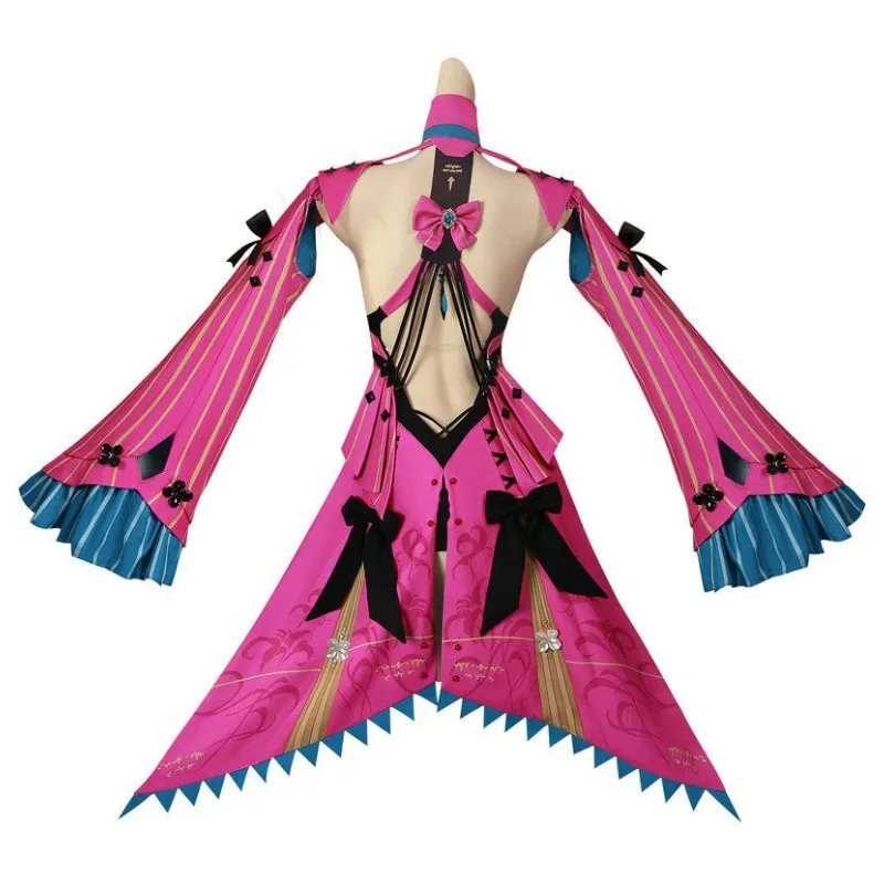 Игра Wuthering Waves Карлатта Монтелли Косплей Костюм Аниме Одежда для Женщин Девочек Карнавальный Наряд Для Хэллоуина