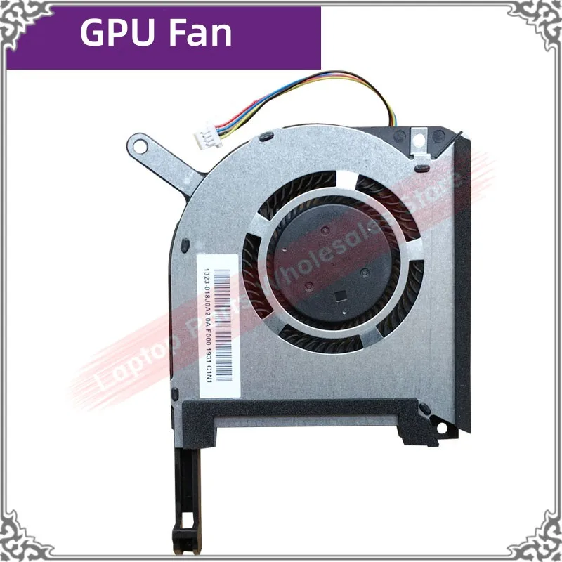 Original Laptop CPU Cooler Fan Radiator For ASUS Flying Fortress 7 FX95DU Fan FX95G FX95GT9750 FX505 GPU Cooling Fan Radiator