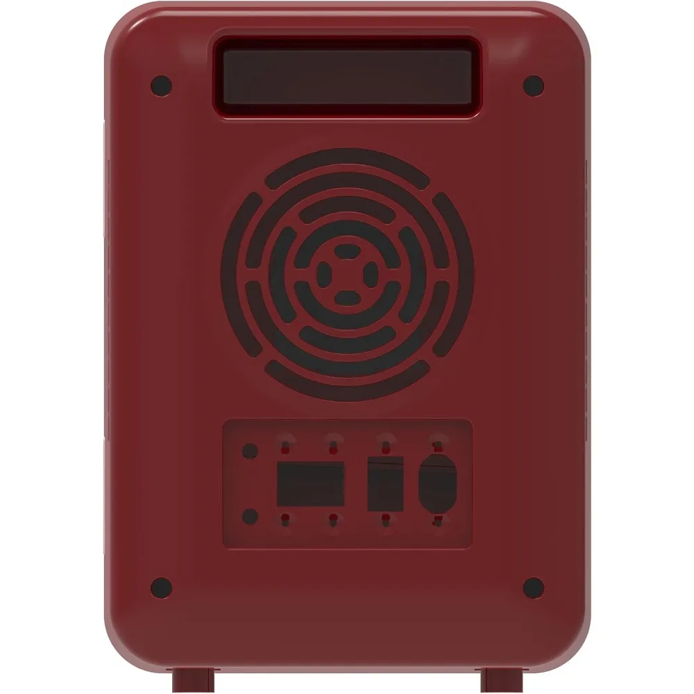 MIS135DRP DR. Pepper Mini Portable Compact Personal Fridge Cooler, 4 Liter Capacity, 6 Cans, Makeup, Skincare, Freon-Free & Eco