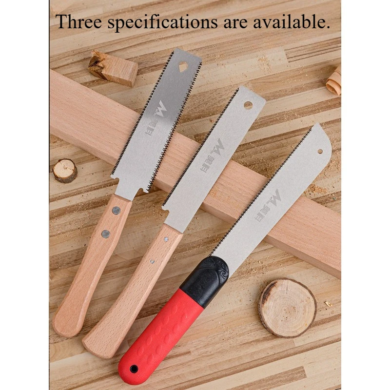 Woodworking hand saw fine-toothed carpenter's tenon and mortise saw