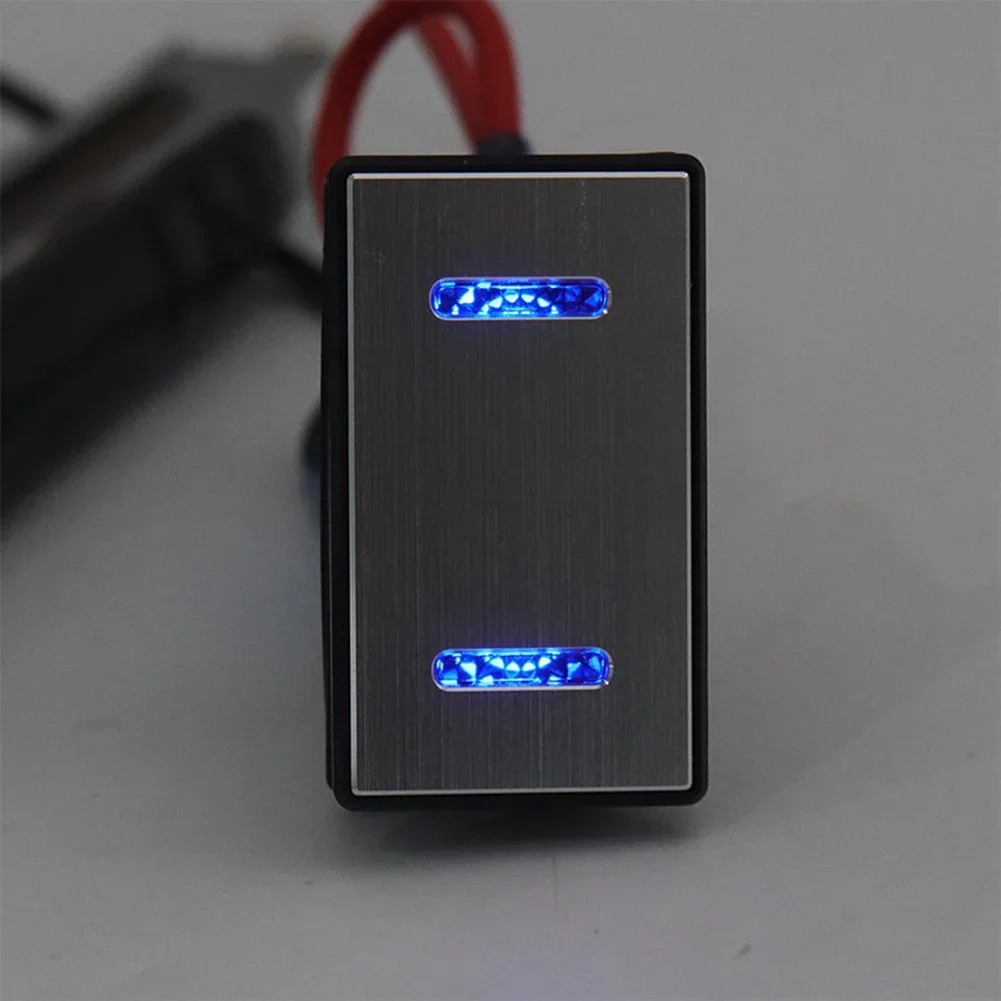 Boat Rocker Switch 12V 24V Switch Automotive Lighting Soft Light Effect Switch For SUVs Output Circuit Protection
