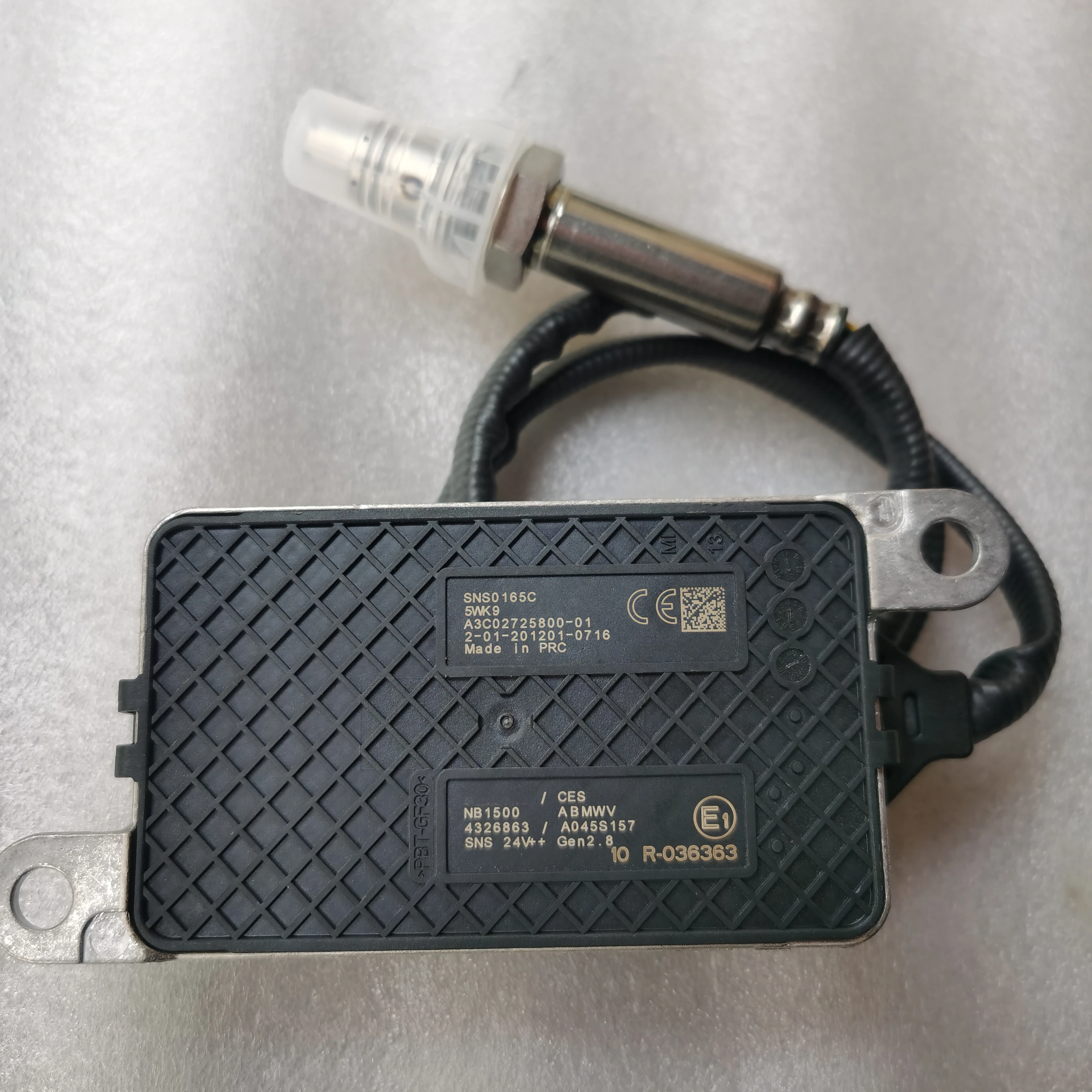 4326863 Sensor Nitrogen Oksida Mesin Diesel QSB6.7 Asli, perangkat aftertreatment truk, sensor Nox 4326471