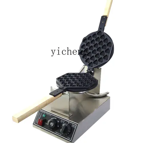 ZC 하트 모양 러브 에그 와플 메이커, 전기 포장 마차, 가정용 가스 와플, 에그 와플 케이크 기계