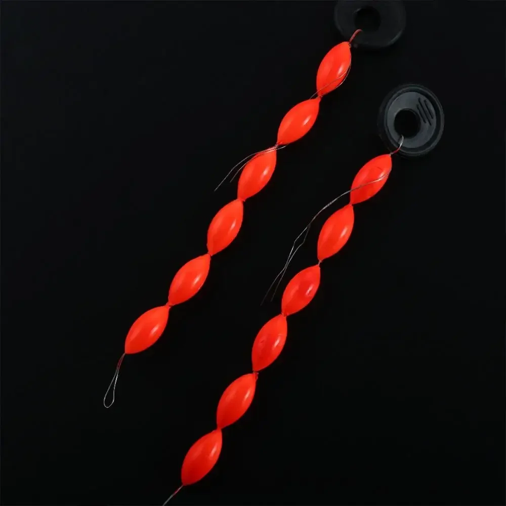 

Float Floating Beans Fishing Buoys Oval Stopper Fishing Line Stopper Seven Star Float String Type Fishing Float Foam Space Bean