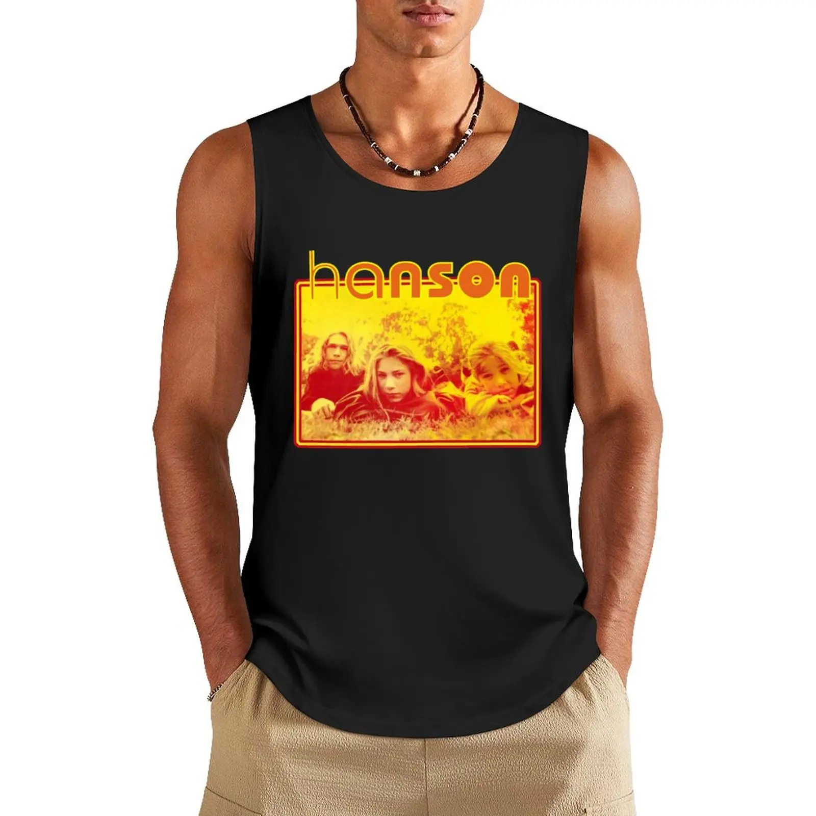 

Mmmbop Tank Top sleeveless gym shirt man fitness sleeveless gym shirts male sleeveless shirt man T-shirt sports