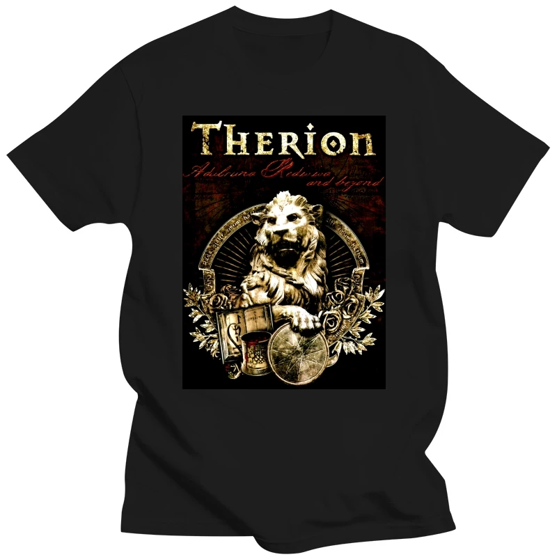 Therion Blitzkrieg Megatherion symphonic metal band tee T-shirt S M L XL 2XL 3XL O-Neck T Shirt Harajuku Tops Tees