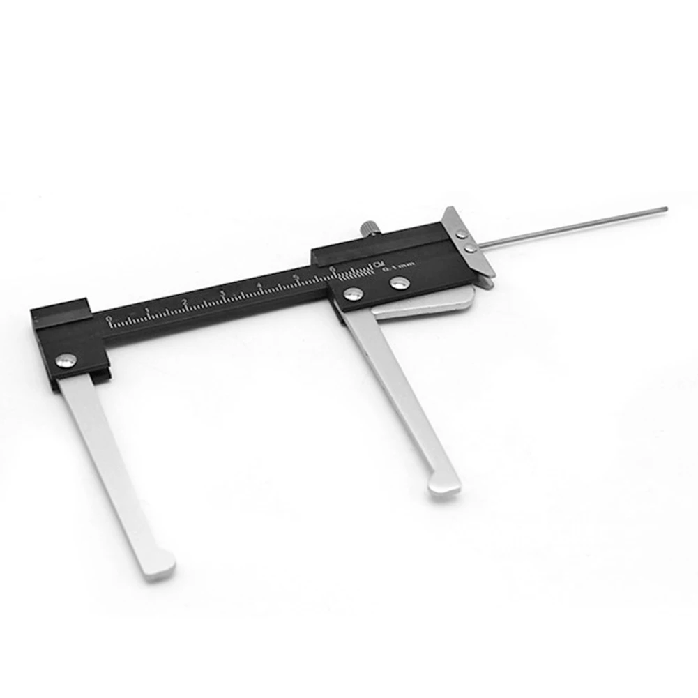 0-60mm Caliper Brake Disc Vernier Tyres Thickness Gauge Ruler Measuring Tool Stainless Steel Vernier Caliper Testing Tools