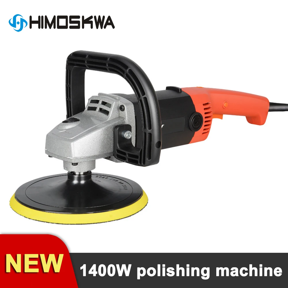 

1400W car beauty polishing machine 220V car waxing machine sealing glaze machine household marble tile floor repair polishing