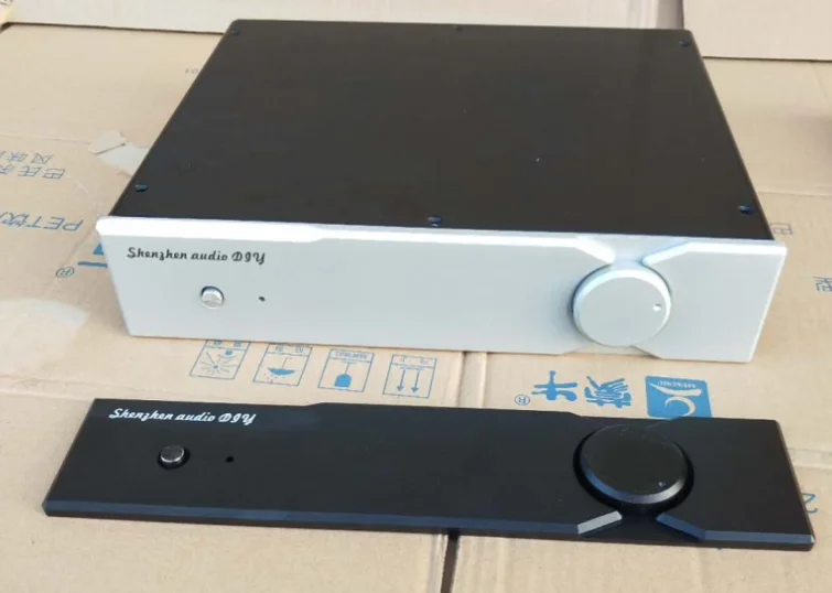 

Полностью алюминиевый корпус усилителя/корпус предусилителя/корпус AMP DIY коробка (320*170*258 мм)