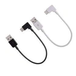 Prostopadły USB 3.1 typu C USB-C do kabla 2.0 USB Złącze 90 stopni do tabletu i telefonu komórkowego 20cm/100cm/200cm/300cm