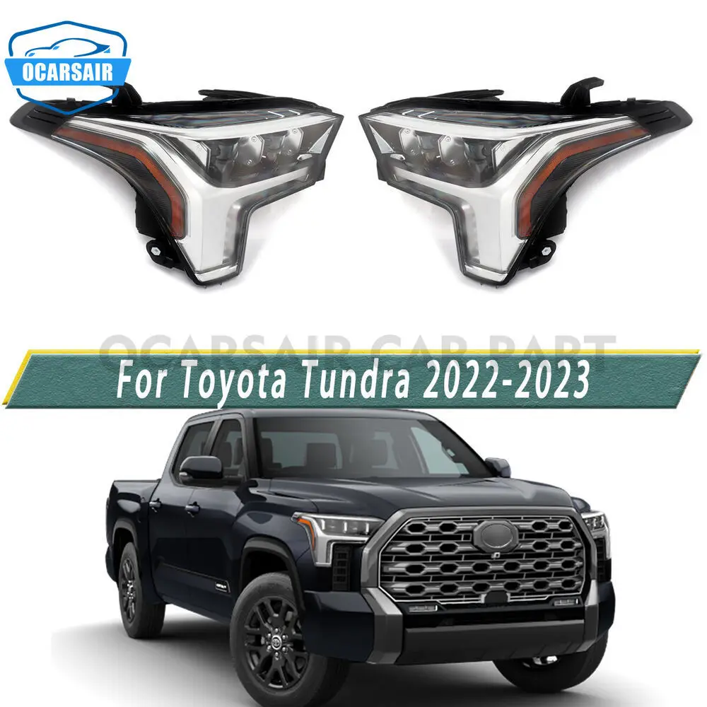

1pcs LED Front Headlight LH or RH For Toyota Tundra 2022-2023 81150-0C270 81110-0C270