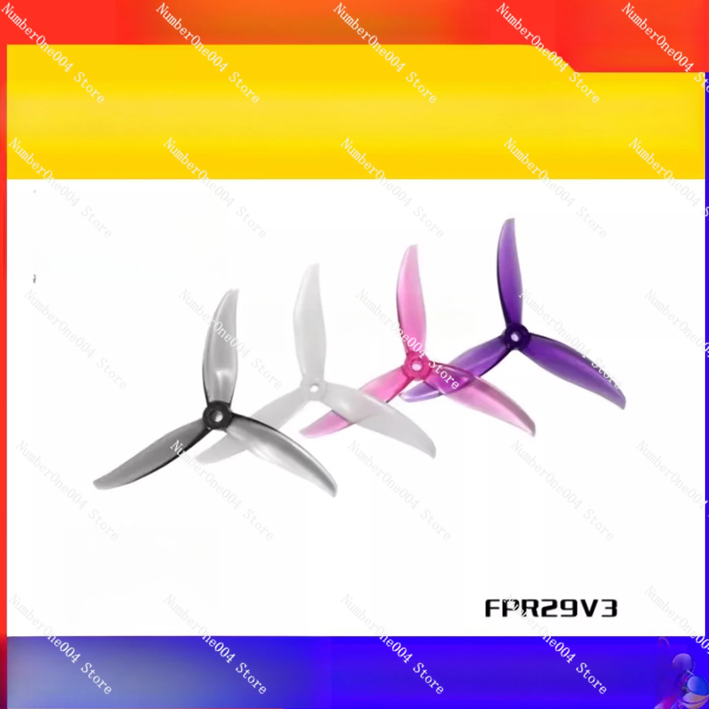 

R29 Racing Propellers 5129 (2 Cw, 2 Ccw) - Drone Propeller Set - Minimum Order 5 Sets