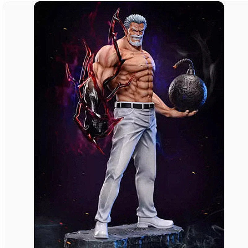 26cm Anime One Piece Monkey D Garp Figurka Stojąca postawa Gk Rzeźba Scena Akcja Pvc Ozdoba Model Kolekcja Dziecko Zabawka Prezenty