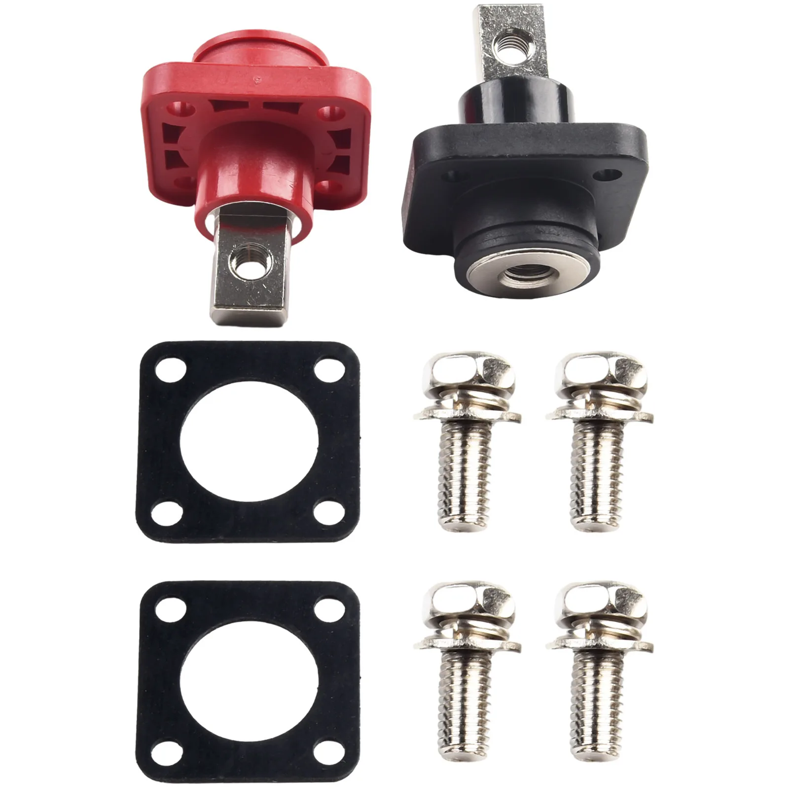 2X High Current Copper Terminal Block for Lithium Battery Energy Storage AC500V 150A 200A Options IP67 Protected