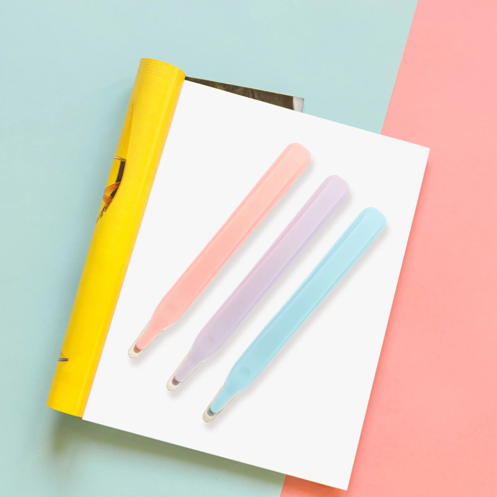 3 יחידות מסרק ציפורן מגנטי כלי הסרת קליפס לוח אביזרים למשרד נייד