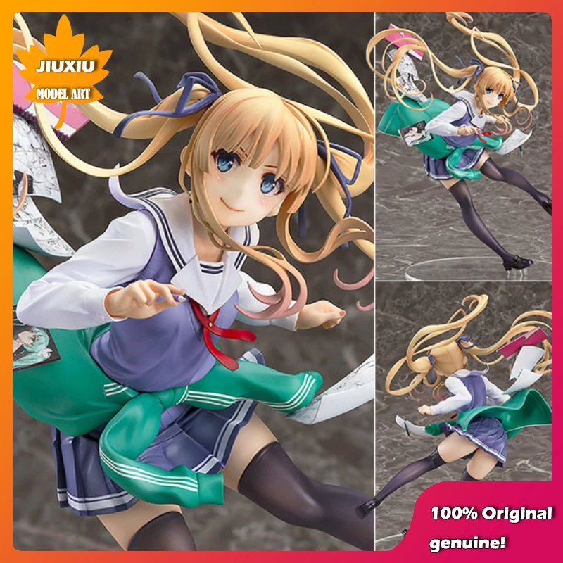 100% Original:Eriri Spencer Sawamura Uniform style 20cm PVC Action Figure Anime Figure Model Toys Figure Collection Doll Gift