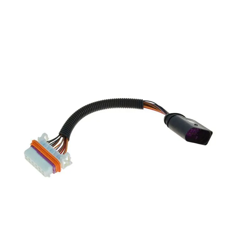 Prominent 4Pcs Car Headlight Wiring Harness For 2004-2007 Adaptor Wire Harness 7L6-971-071-A 7L6971071A