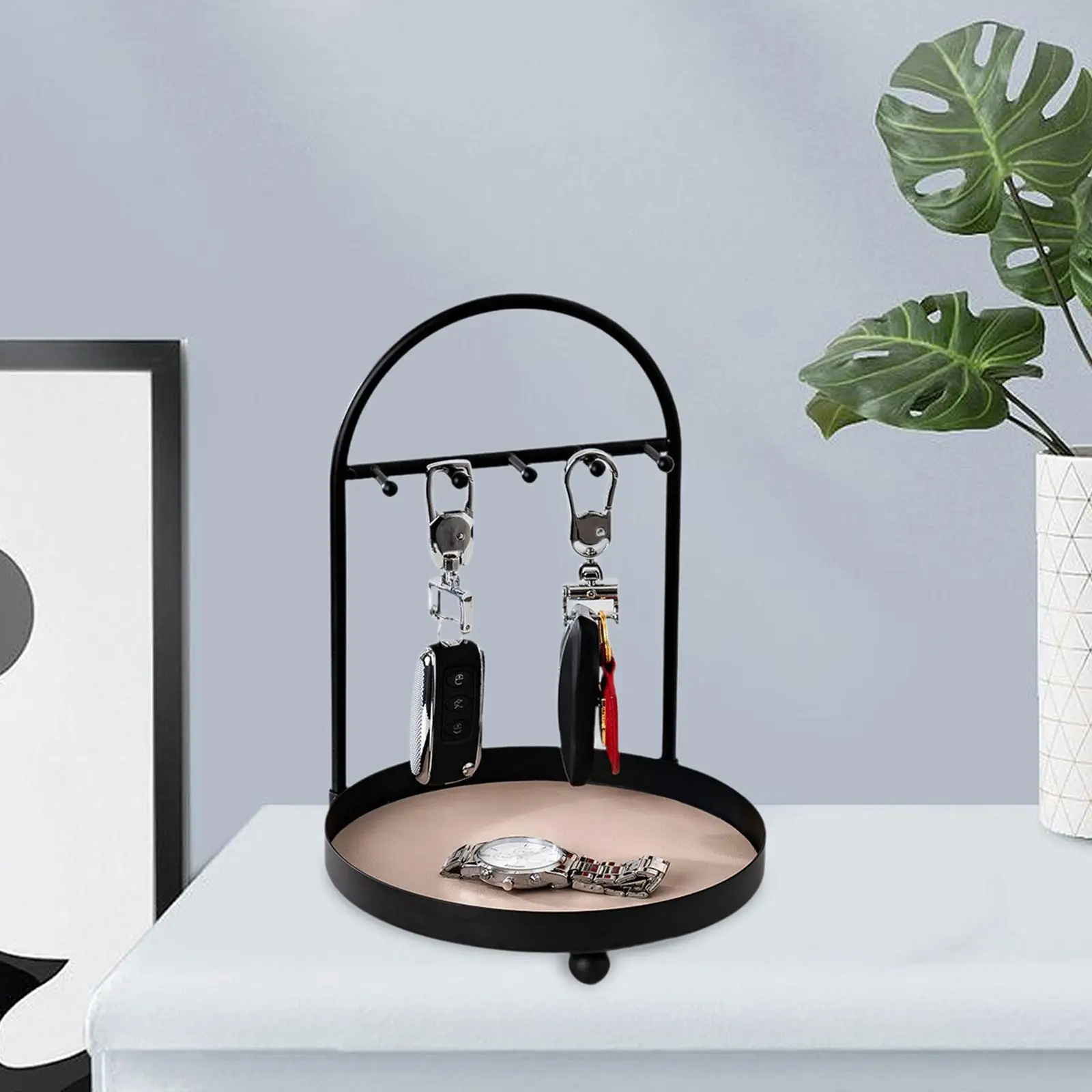

Desktop Jewelry Organizer Jewelry Storage Rack for Bedroom Watches Necklaces