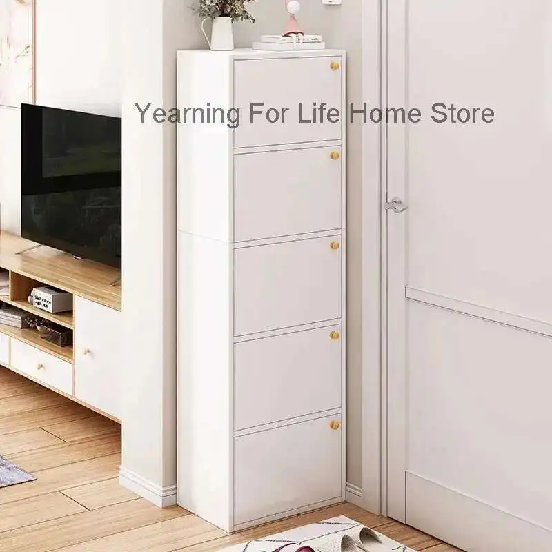 

Shoe Cabinet Storage Shelf Wooden Display Living Room Shoe Cabinet Organizers Stand Organizador Vertical De Zapatos Furniture