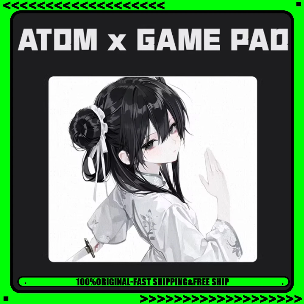 

ATOM Resin Gaming Mousepad FPS Speed and Control Mouse Pad Skidproof Waterproof For CSGO APEX Valorant Pc Accessories Gifts