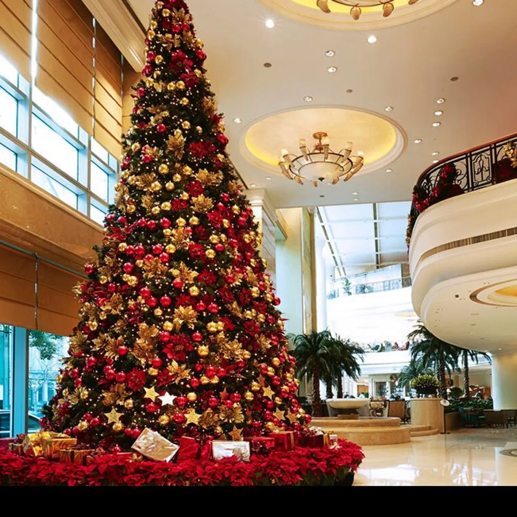 

Custom Commercial 5m 6m 7m 10m 15m 20m Large Outdoor Giant Christmas Tree, Lighted Shopping Center Hotel