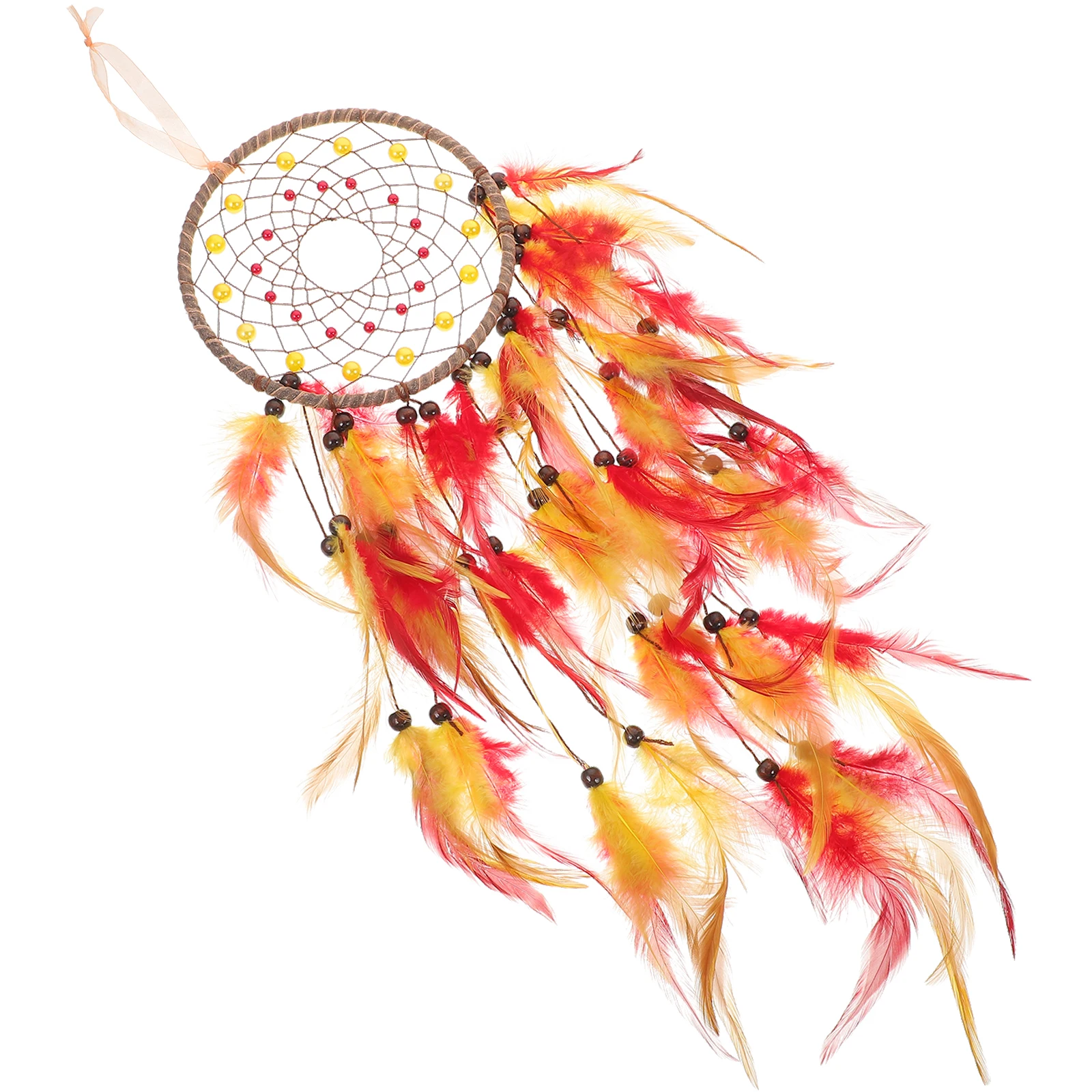 

Plume Dream Catcher Home Decor Hanging Ornament for Bedroom Living Room Gift Idea Wall Decoration