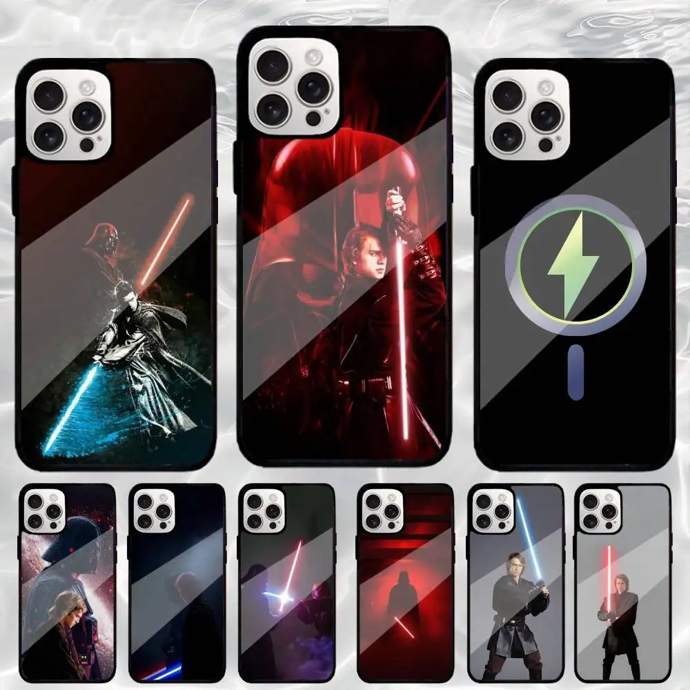 

A-Anakin Movie S-Skywalker Phone Case For iPhone17,16,15,14,13,12,11 Plus,Pro Max Magnetic Magsafe Wireless Charging
