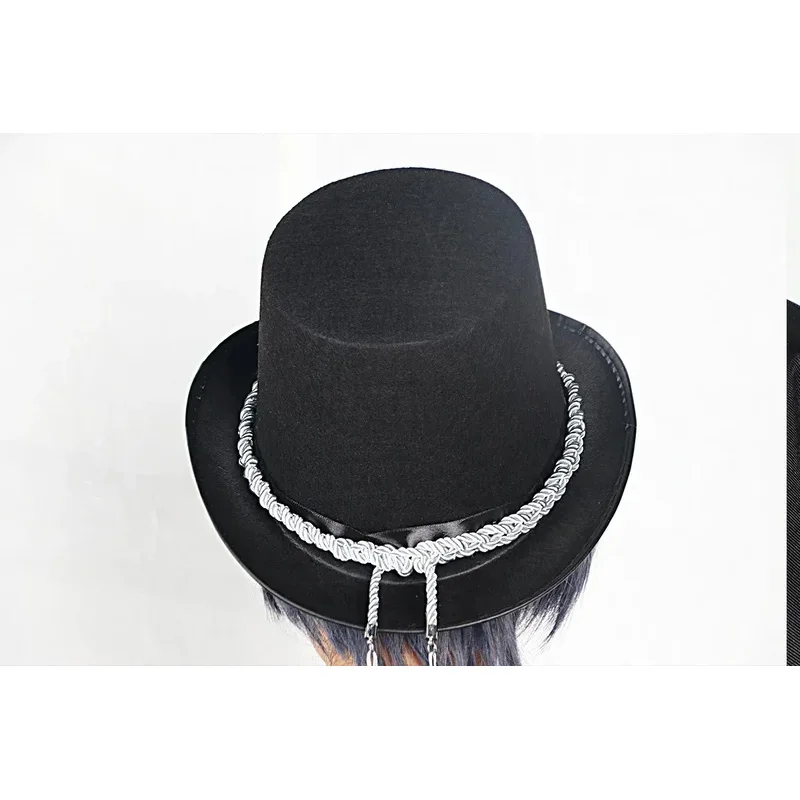 Didi 211 【Wetrose】 Ciel 15th الذكرى تأثيري حلي بتلر على الطراز الفيكتوري ثوب حريري القوطية لوليتا فستان طويل شعر مستعار للهالوين