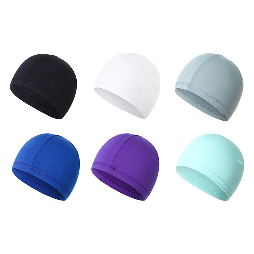 Summer Wind-proof Sun protection Ice Silk Cycling Caps Cycling Headwear Cooling Beanie Sport Hats