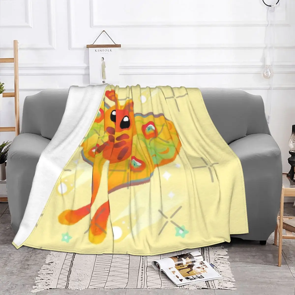 Comet Moth Four Seasons Universal Blanket Travel Can Be Laid Halloween Gifts