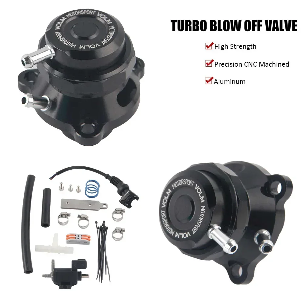 blow off Valve Kit for BMW 1 2 3 5 Series 135/235 F20 F21 F22 F23 F30/F31 aluminum black(make noise version)