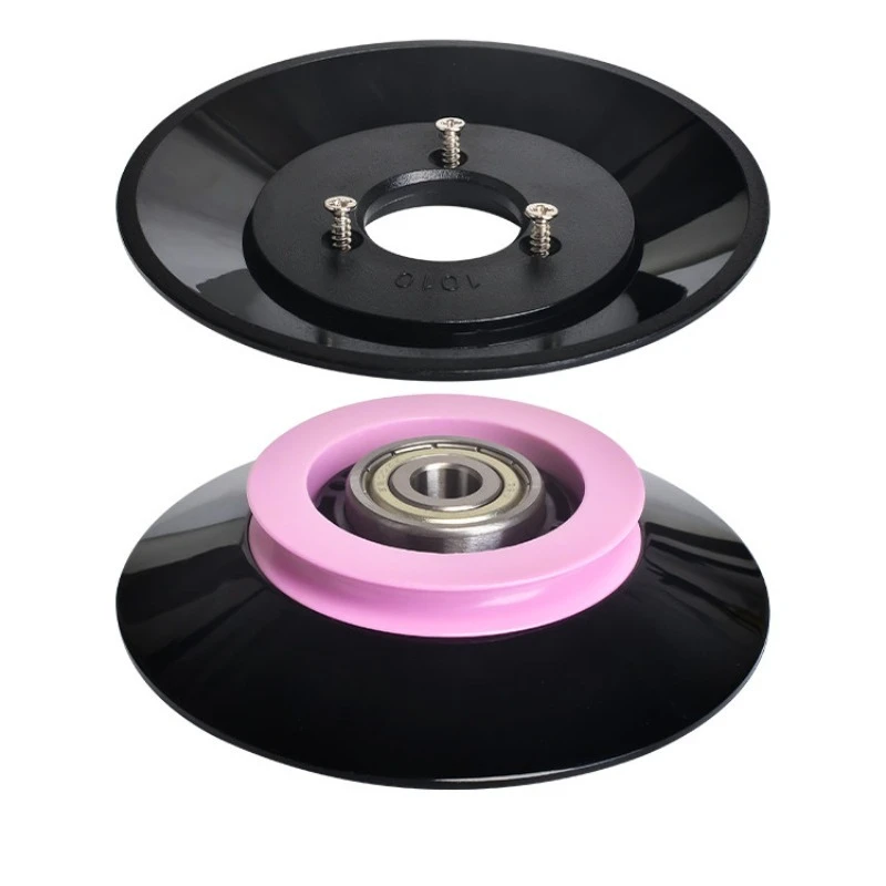 For Plastic Ceramic Combined Wire Guide Wheel Cable Textile Tension Gun Pay-Off Stand