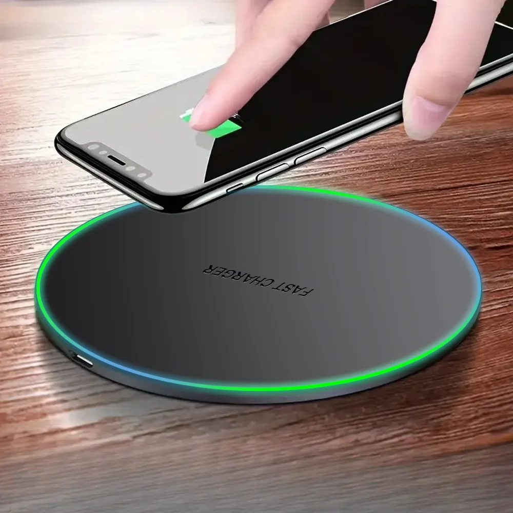 Wireless Charger for iPhone 16 15 14 13 12 X XR XS Max 8 for Samsung S24 S23 S22 S10 S20 Note10 20 Xiaomi Huawei Phone