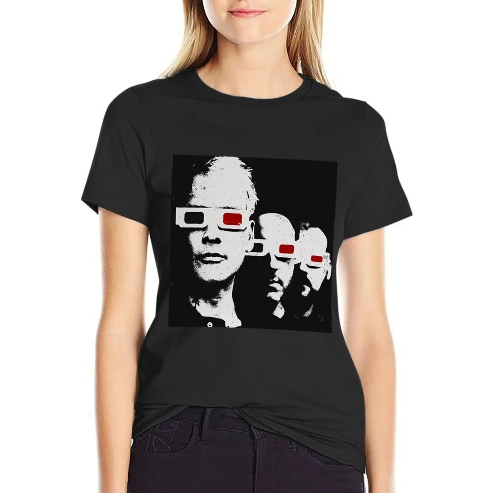 

alkaline trio T-shirt korean fashion shirts graphic tees summer tops white t shirts for Women