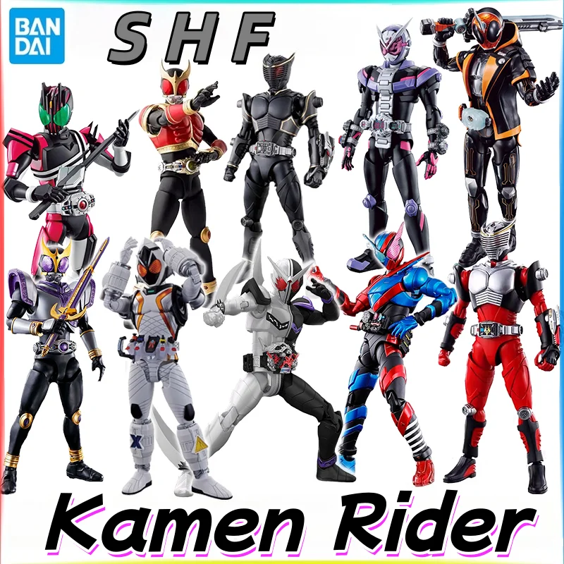 

Новый Bandai Shf Kamen Rider Kabuto, базовая форма, 10-летие, памятная фигурка с резьбой по костям, игрушка на день рождения для мальчика, подарок