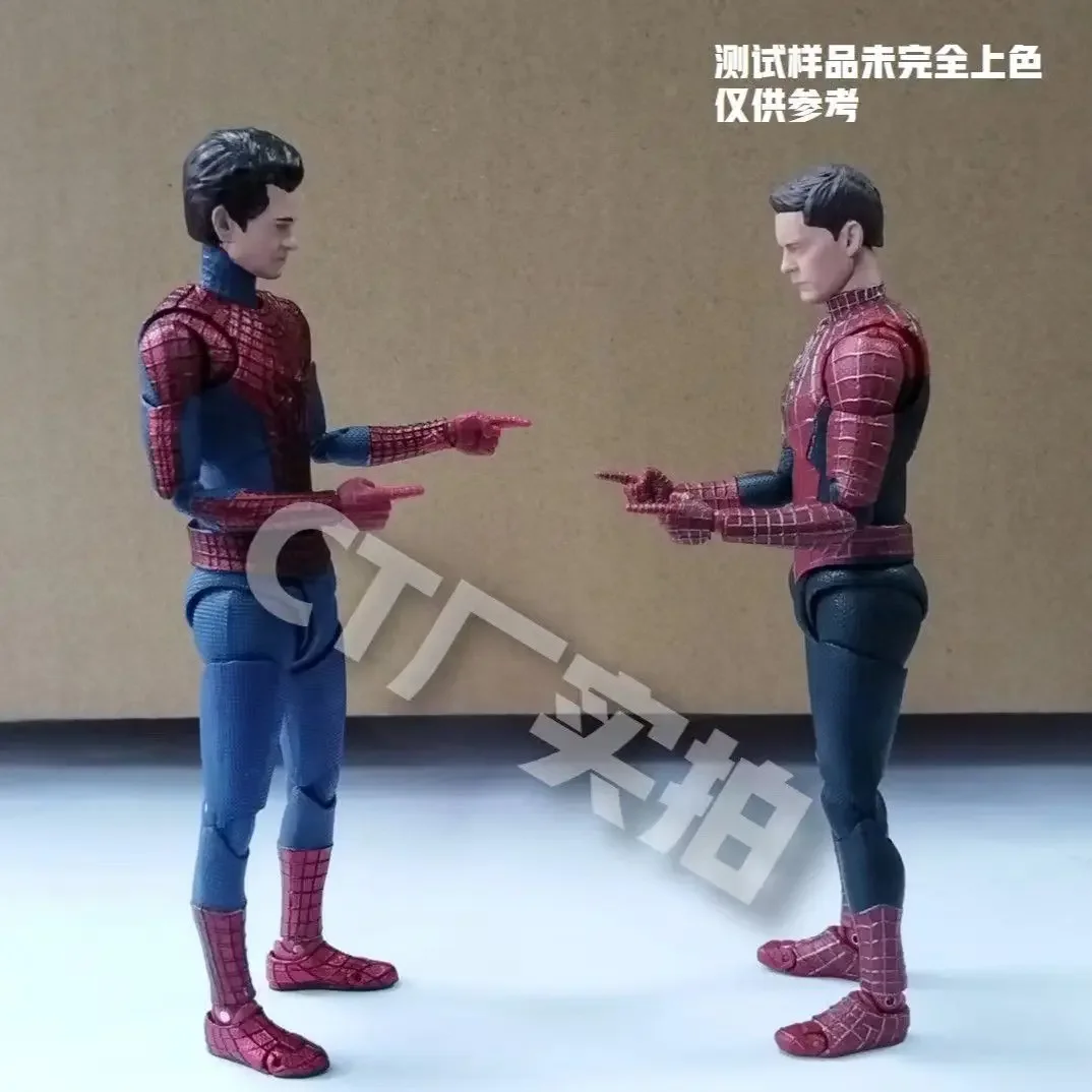 The Amazing Spiderman Figures S.H.Figuarts Andrew Garfield Spiderman Action Figures Shf Ct Statue Figurine Model Doll Gifts Toys