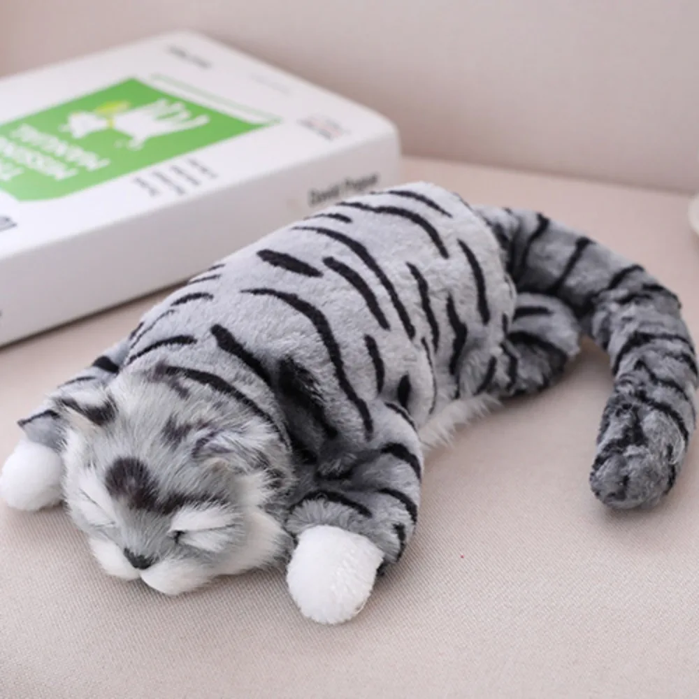 

Stuffed Animal Electric Rolling Cat Simulation Laughing Cat Electric Plush Toys Interactive Cute Fun Cat Animal Toy