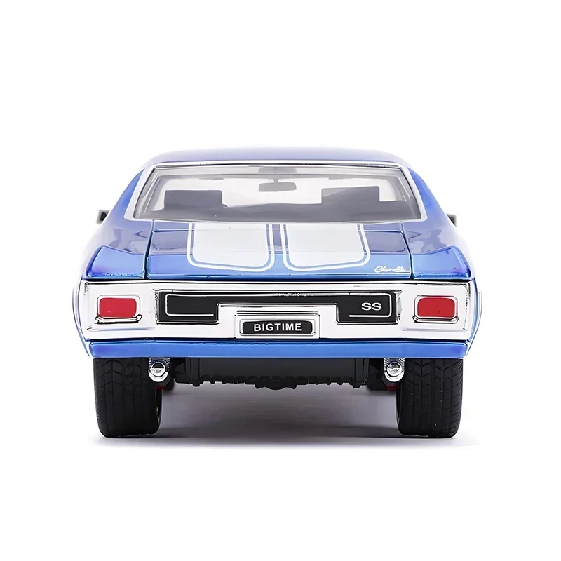1:24 Chevelle SS 1970 alliage Muscle Car moulé sous pression et véhicules jouets modèle de voiture Miniature échelle modèle de voiture pour les enfants