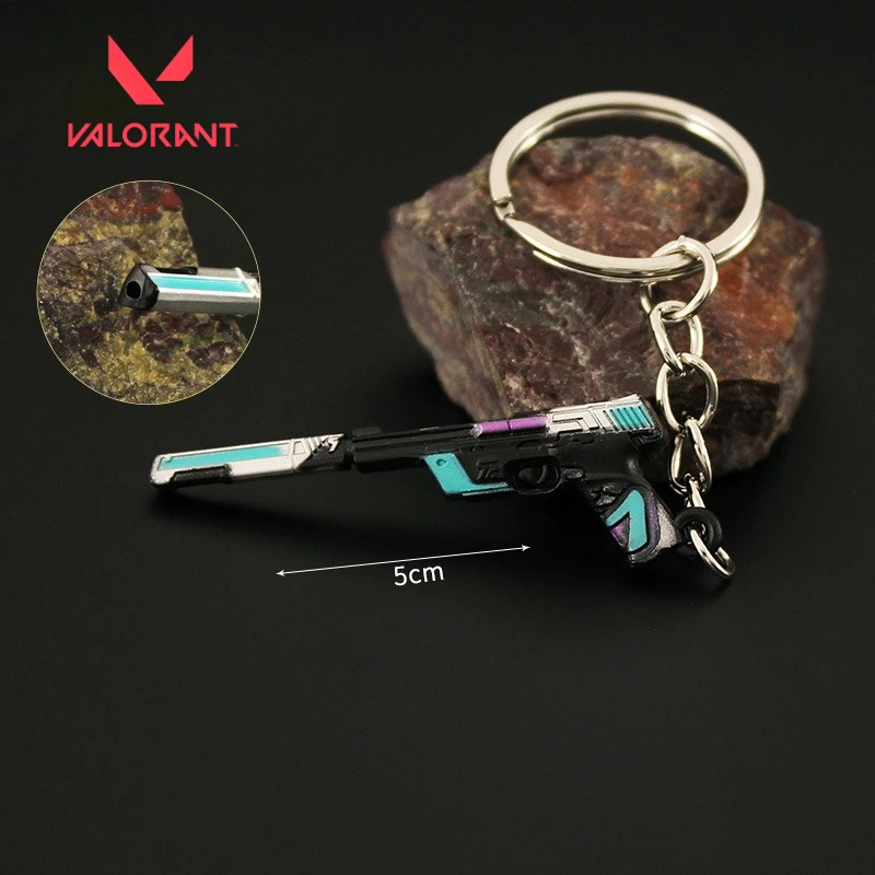 5cm Valorant Game Peripherals Mini Metal Model Props Empty Wing Geometry Back Packaging Accessories Keychain Birthday Gifts Toys